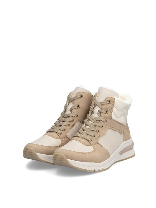 M6617/60 Ботинки женские бежевый Rieker 