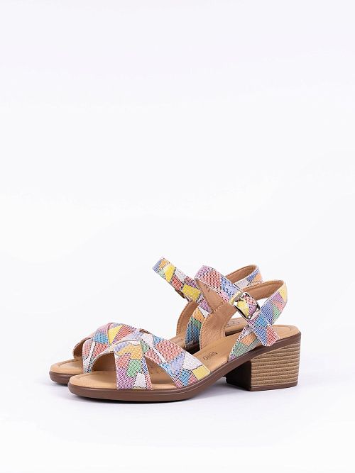 XJU-51377-6Y-KP Босоножки женские разноцветный Madella 
