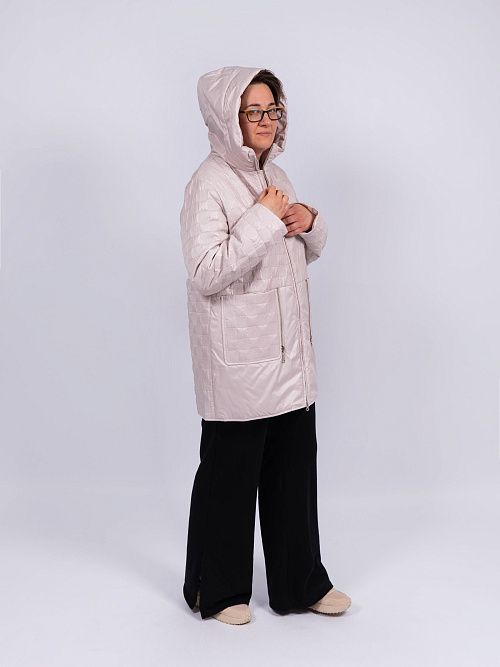 5235-625 Куртка женская бежевый ICEBEAR 