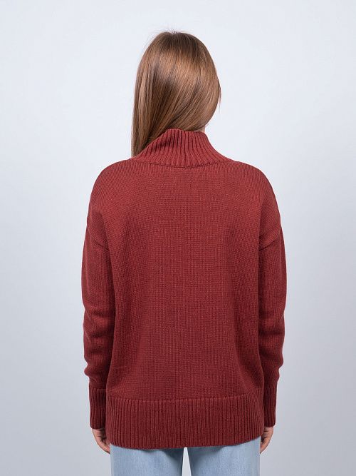 EB30117 Джемпер женский шоколадный VERY NEAT 