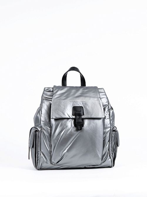 111-117-48-4 Рюкзак женский металлик 365 