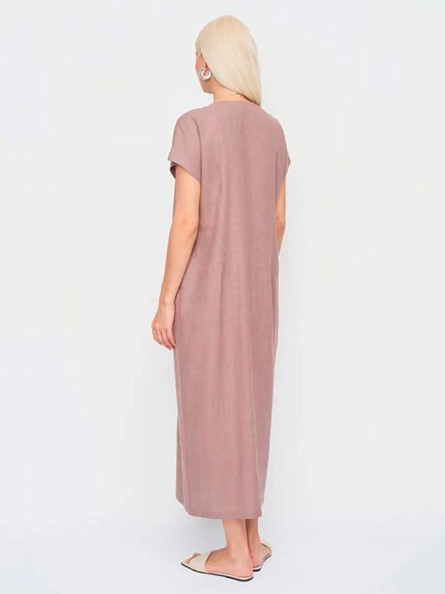 52114-ПЛ Платье женское темный латте ELECTRA STYLE 