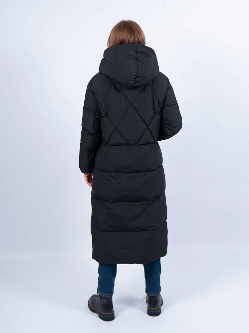 7892/15 Пальто женское черный Baimuni 