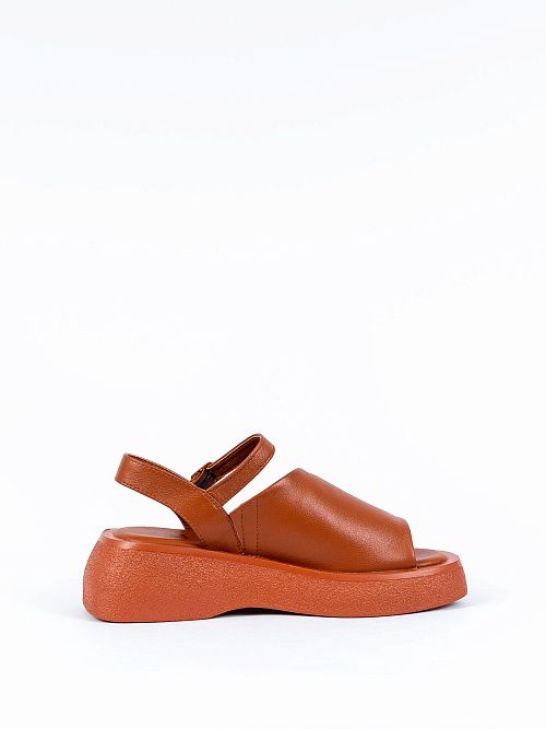 XMK-51764-1H-KP Босоножки женские коричневый Madella 