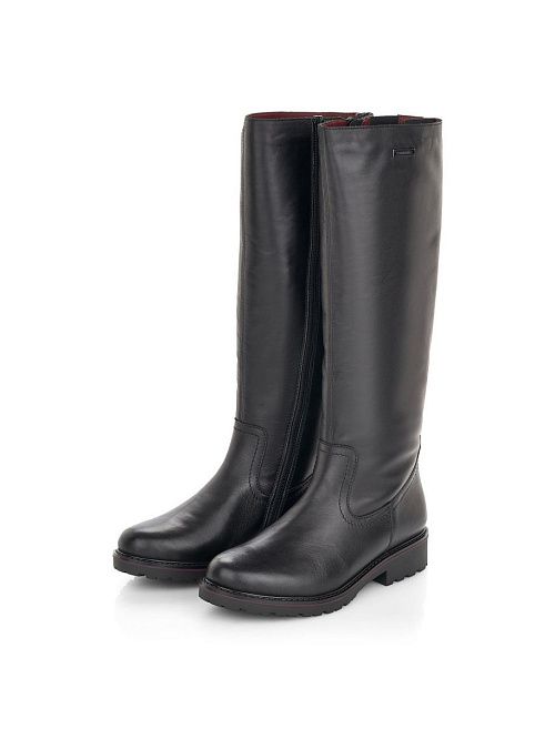R6576/01 Сапоги женские черный Remonte 