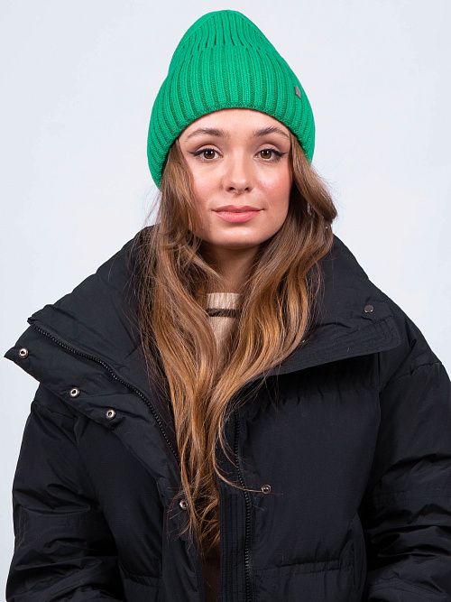 НЕЛЛИ Шапка женская изумруд ELITE LINE 