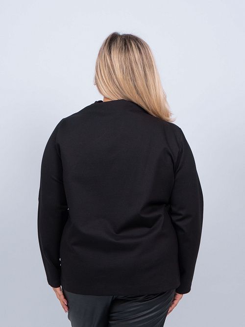 249222 Кофта женская черный MIRA MIA 