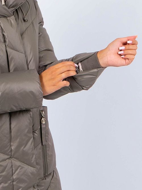 GWD4568I-G686 Пальто женское зеленый ICEbear 