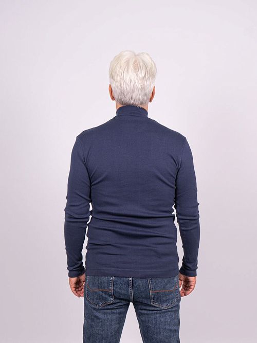 822-0453.O315.Y000.L.B0291 Водолазка мужская синий LUXOR 