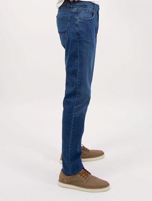 805-2379.M195.W013.L.B0301 Джинсы мужские синий LUXOR 