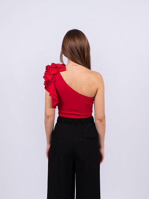 7317 Боди женский красный MYD 