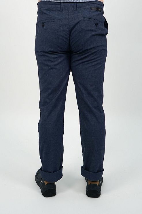 805-2062.E437.Y002.L.B0281 Брюки мужские синий LUXOR 