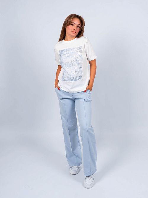 ЕВТ3225/ Футболка женская хлопок сахар VERY NEAT 