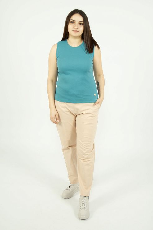 ЕВТ 3037/23 Майка женская изумрудный VERY NEAT 