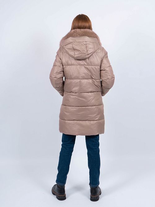 GWD4622I-G170 Куртка женское молочный ICEbear 