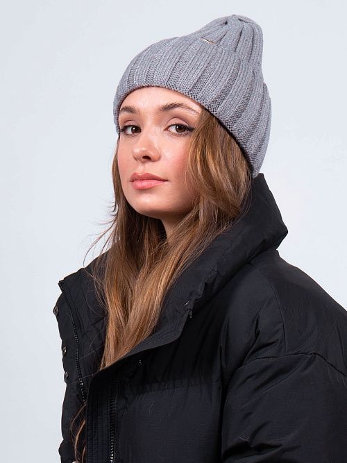 МЕНДИ Шапка женская темно-серый ELITE LINE 