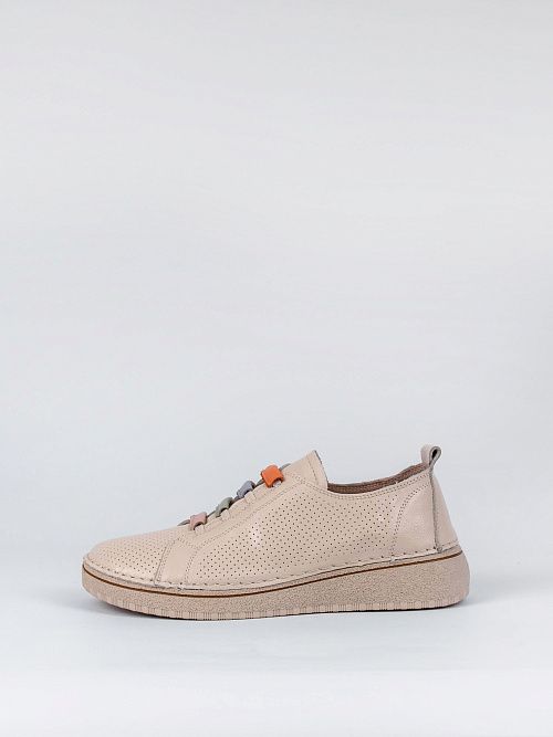 XUS-51271-3D-KT Полуботинки женские бежевый Madella 