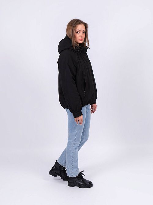 5001-901 Куртка женская черный ICEBEAR 