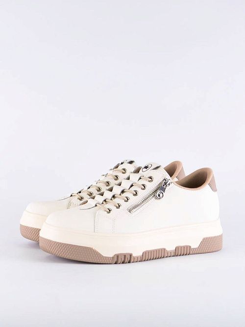 NU810-012 Кеды женские бежевый Baden 