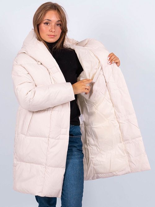 GWD4615I-G003 Куртка женское белый ICEbear 