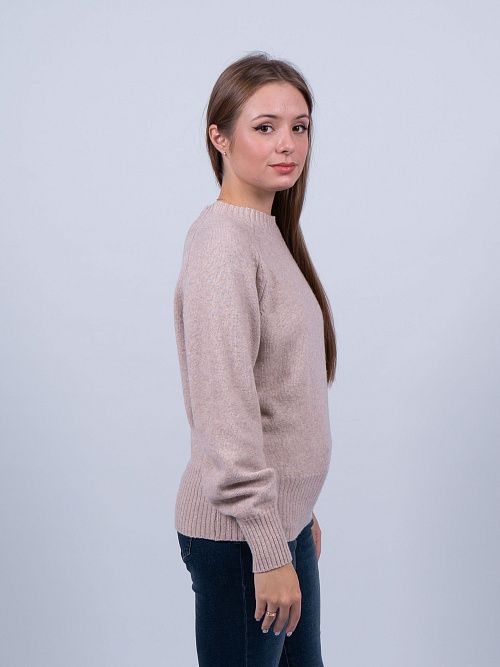 KZK-8666 Джемпер женский бежевый SERIANNO 