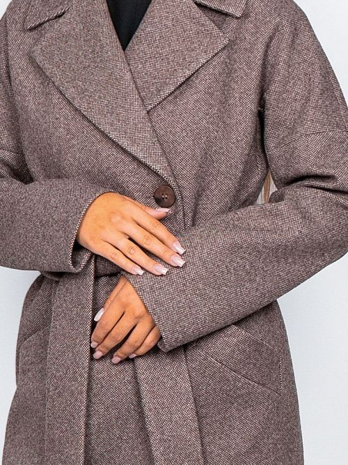 KR-227B/4-Миллениум Пальто женское коричневый 365 