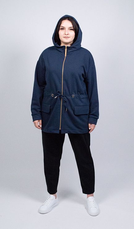 EBT3132 Жакет женский индиго VERY NEAT 