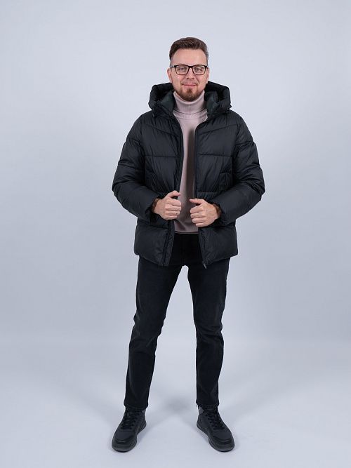 MWD3479I-902 Куртка мужская черный ICEbear 