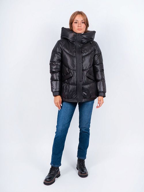 GWD4667I-G901 Куртка женская черный ICEbear 