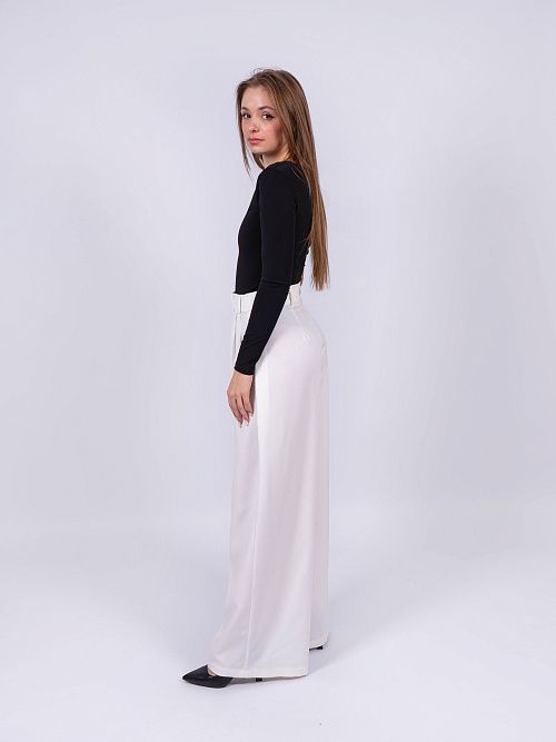 7460 Брюки женские белый GIRL 