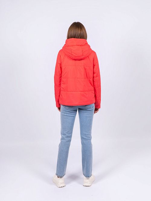 5253-346 Куртка женская коралловый ICEBEAR 