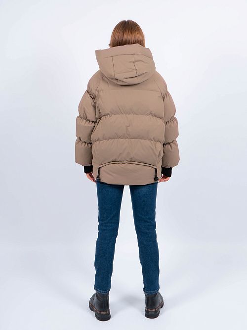 GWD4609I-G260 Куртка женская коричневый ICEbear 