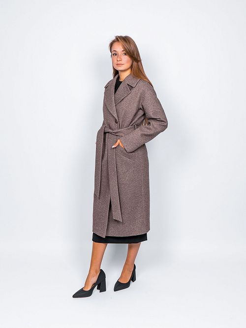 KR-227N/4-Миллениум Пальто женское коричневый 365 