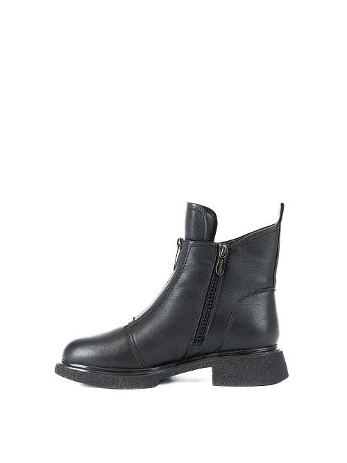 XJU-42197-2A-KW Ботинки женские натуральная кожа черный Madella 