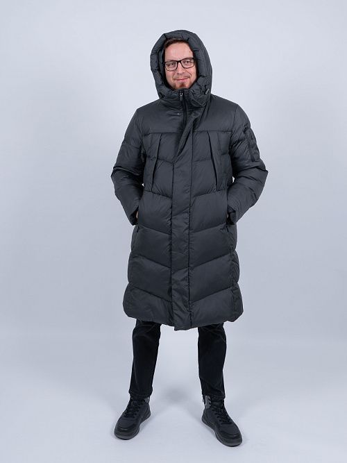 MWD3480I-657 Пальто мужское серый ICEbear 