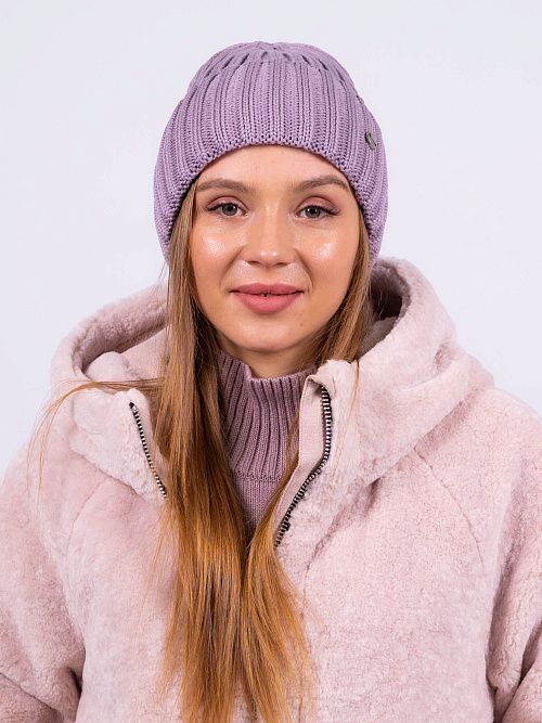 ДИЗЗА Шапка женская лиловый ELITE LINE 