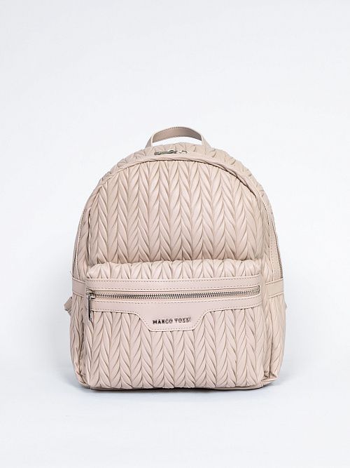 2-2-61016-42-990 beige Рюкзак женский Marco Tozzi 