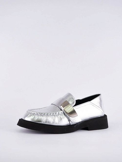 NU869-012 Туфли женские серебристый Baden 