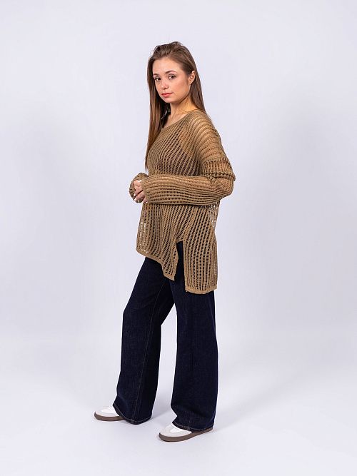 3510 Джемпер женский  хаки NAVI  