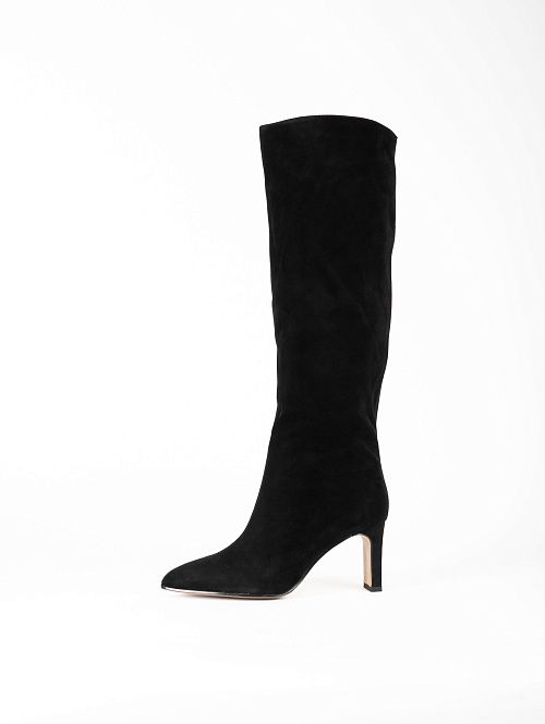 NE007D-H555-2 Сапоги женские натуральная кожа черный 365 