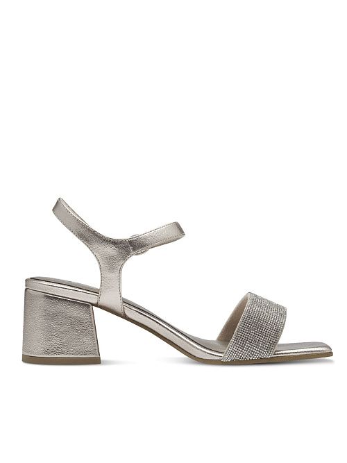 2-2-28227-42-957 Босоножки женские золотистый Marco Tozzi 