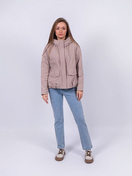 5257-234 Куртка женская бежевый ICEBEAR 