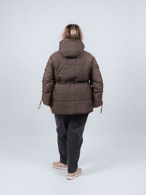 9299-1 Куртка женская зеленый Baimuni 