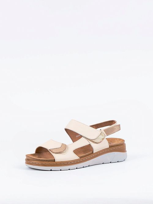 RU24007-1 Сандалии женские бежевый 365 