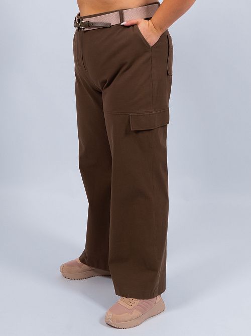 23Y9062-2 Брюки женские зеленый VANGELIZA 