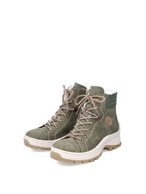 X9334/54 Ботинки женские зеленый Rieker 