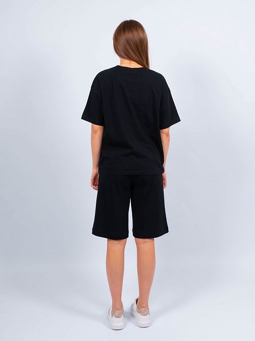 ЕВТ3185/1 Футболка женская черный VERY NEAT 