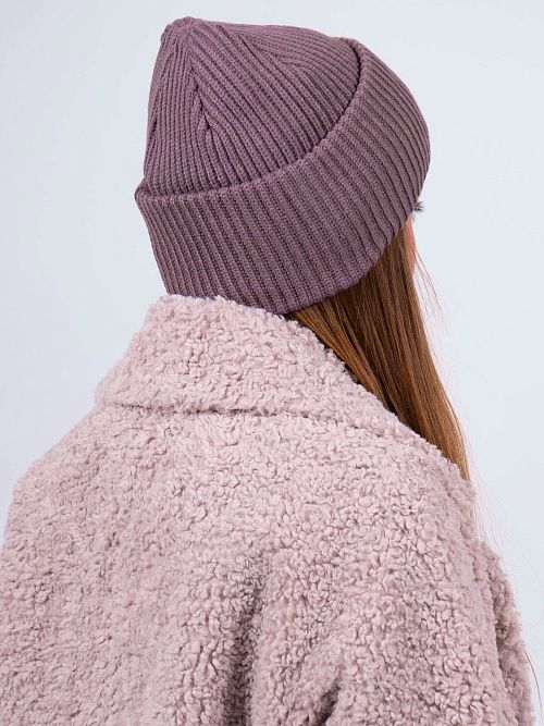 ЗЕТА Шапка женская темно-сиреневый MISKORKI 