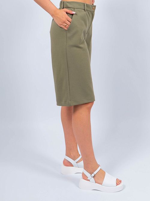 ЕВТ4094/ Шорты женские светлый хаки VERY NEAT 