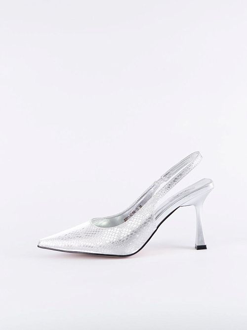 JD591-H2188-15 Туфли женские серебряный 365 